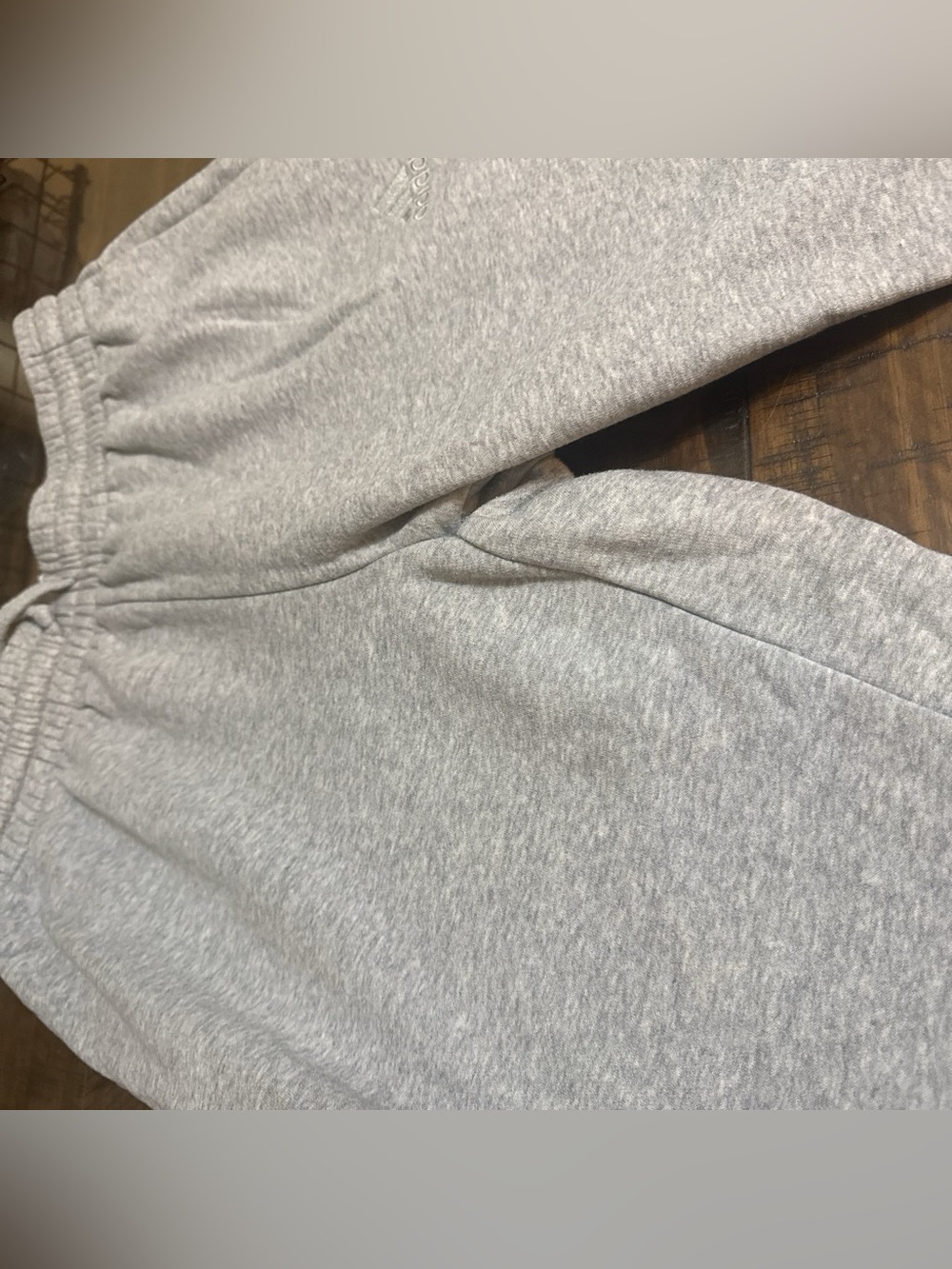 adidas light gray joggers